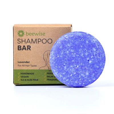 Shampoing Solide Lavande | Tous types de cheveux