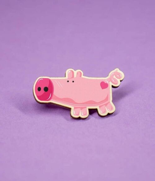 Vinnie Big Porky - Pin Badge