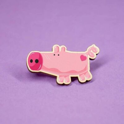 Vinnie Big Porky - Pin Badge