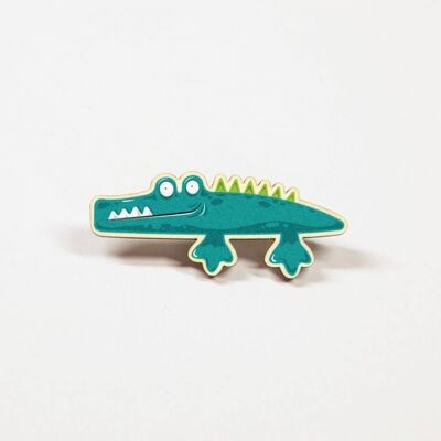 Johnny Alligator - Spilla Badge