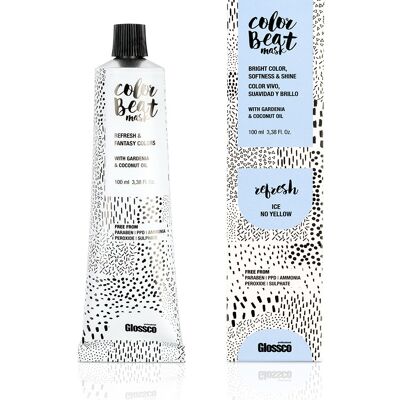 COLOR BEAT MASK PLATINUM ICE NO YELLOW (REFRESH) 100ML