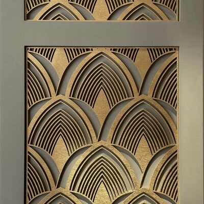 Liberty - Art Deco wooden inlay / onlay