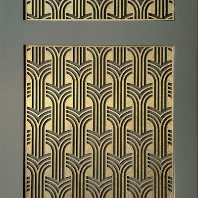 United Deco - Art Deco wooden inlay / onlay - 210 x 297mm - 3mm