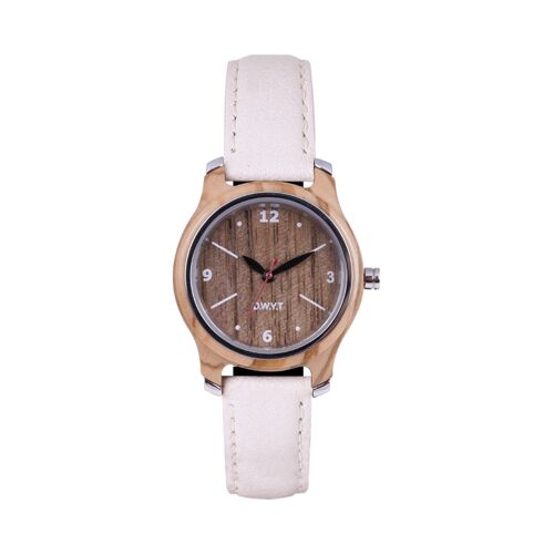 Montre femme ANGKOR pomme nude (vegan)