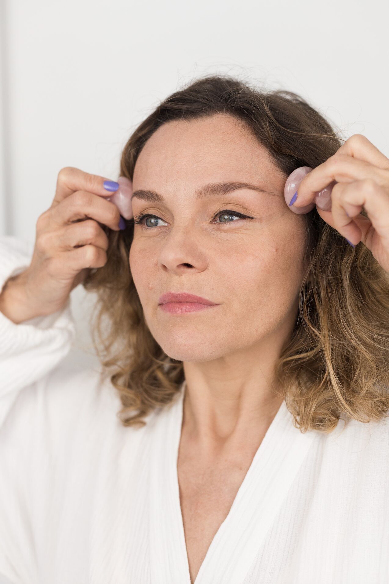 Gua Sha Magic Mushrooms Rosenquarz - Massagegeräte