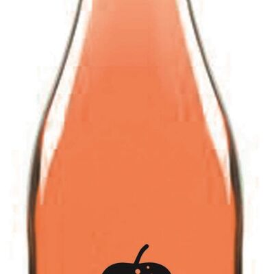 Cidre Les Bulles Naturelles Rosé Demi-sec 75cl- Alc 4,5%