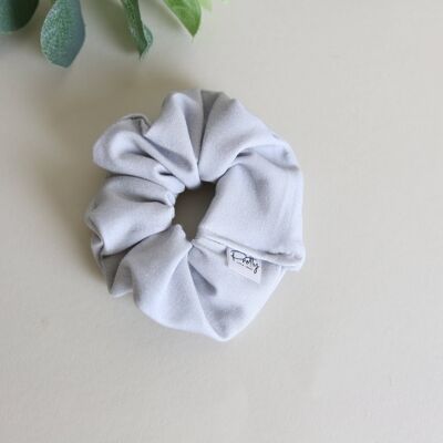 Elephant Grey mini scrunchy