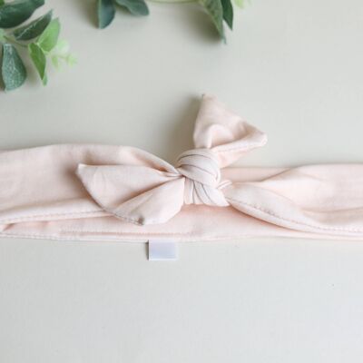 Peach' Headband Tie - mini