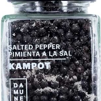 Pfeffer mit Kampot Salz - 100g