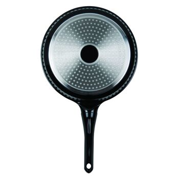 Poêle 24 cm, compatible induction, design diamant 4