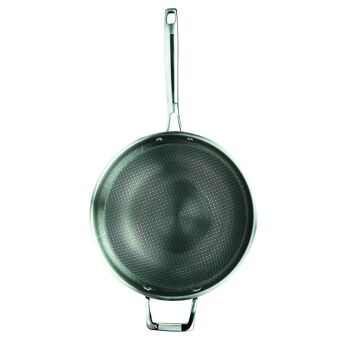 Wok avec couvercle 30 cm, anti-rayures, prêt pour l'induction 4