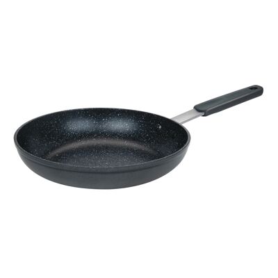 Premium Frying Pan 28cm, Induction Ready, Removable Silicone Sleeve, Granite