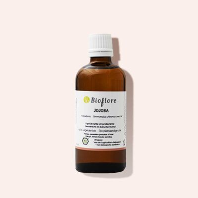 Olio vegetale di jojoba vergine biologico 100ml