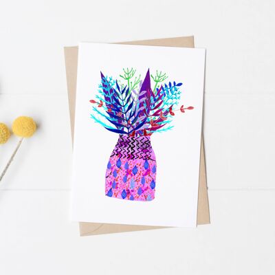 Ff59 Floral Card