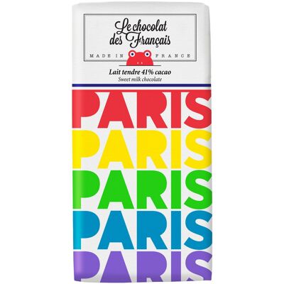 Paris multicolore - Lait tendre 41% - Bio