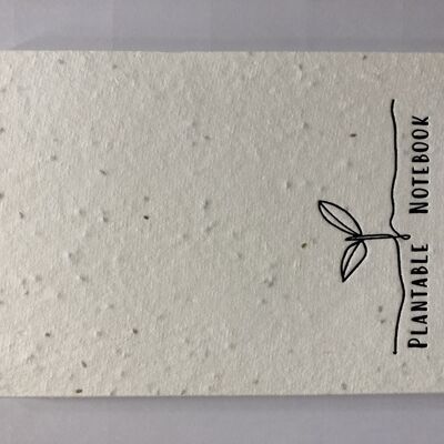 Plantanble Notepad A6  Sprout Design