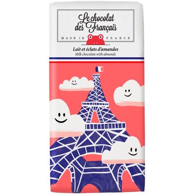 Tour Eiffel nuages - Lait & éclats d’amandes - Bio