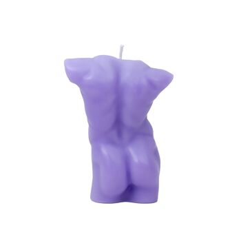 BOUGIE CORPS MASCULIN VIOLET HF 2