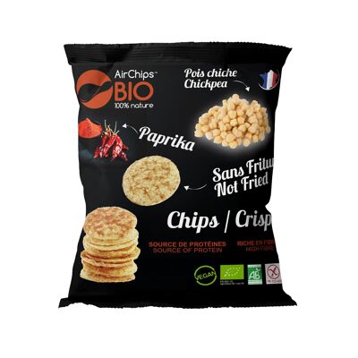 Chips aus Kichererbsen und Paprika (30g)