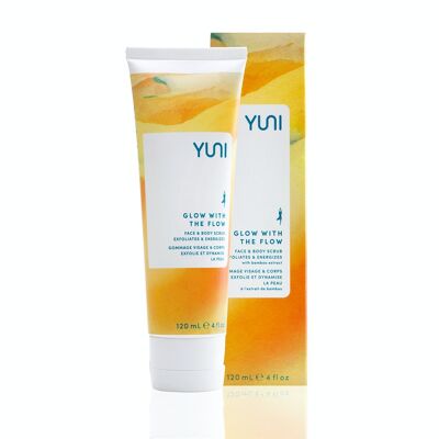 YUNI Glow With the Flow Face & Body Scrub 118g