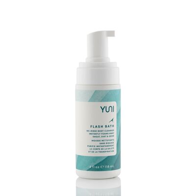 YUNI Flash Bath No-Rinse Body Cleansing Foam 118ml