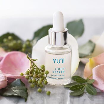 YUNI Huile Visage Éclat Light Seeker 15ml 2