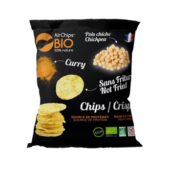 Chips à base de Pois Chiche et Curry (30g) 2