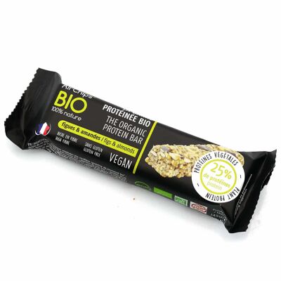 Barre protéinée Bio Figues & Amandes ANTI GASPI UN ACHETE UN OFFERT