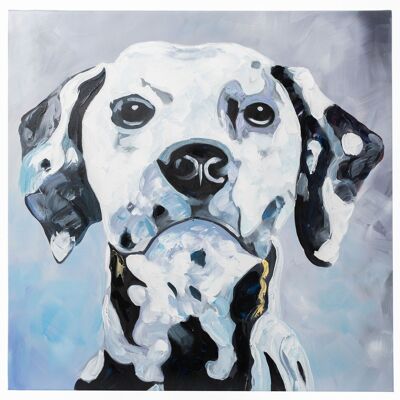 Dalmatian | Hand painted oil on canvas | 60x60cm Framed