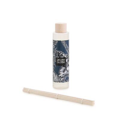 Ricarica deodorante per ambienti Mikado - Fragranza marina e floreale - Pomeriggi ventilati - 250 ml/8,45 fl.oz