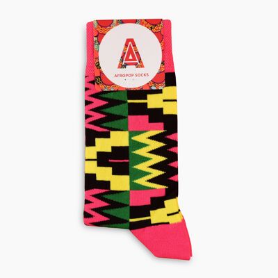 Zion Socks Pink