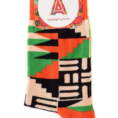 Scholar Socks (Orange)