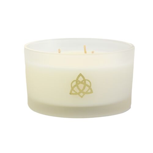 Frosted Glass - Winter Warmth - 3 Wick