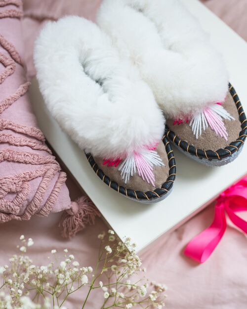 Sen pink Sheepers slippers