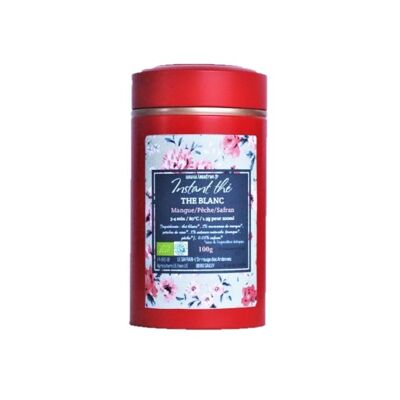 Organic Mango-Peach-Saffron white tea, 100g