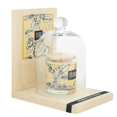 Exhibitor with Bell - Aromatic Candle - Shades of Orange Blossom