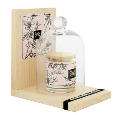 Exhibitor with Bell - Aromatic Candle - Memories among Almond Trees
