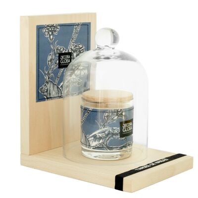 Exhibitor with Bell - Aromatic Candle - Brisas Afternoons