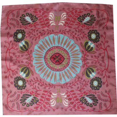 Mini foulard in seta Marushka Rose Pink