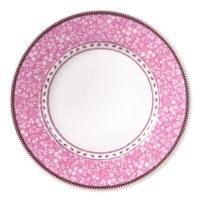 PIP - Early Bird Lovely Branches Rose flat plate - 26,5cm