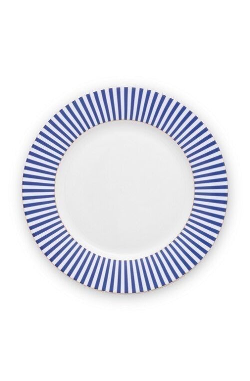 PIP - Assiette plate Royal Stripes - 26,5cm