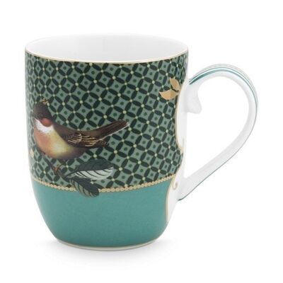 PIP - Petit mug Winter Wonderland Oiseau Vert 145ml