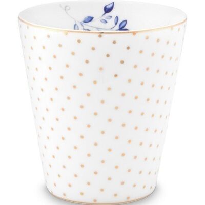 PIP - Small mug without handle Royal Stripes White Peas 230ml
