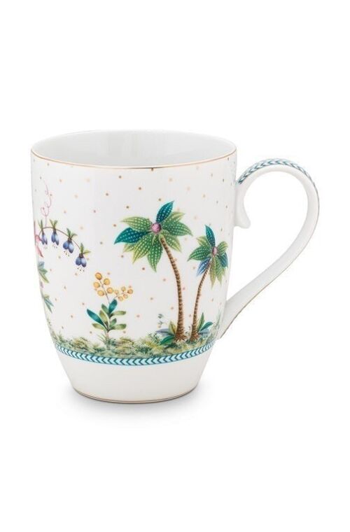 PIP - Grand mug Jolie pois or 350ml