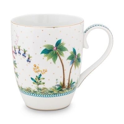 PIP - Grand mug Jolie pois or 350ml