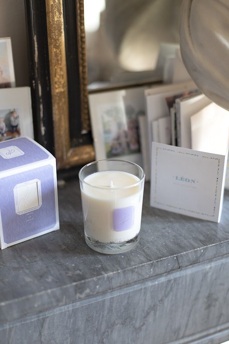 Scented candle - In the Rain (100% vegetable wax) - 180g