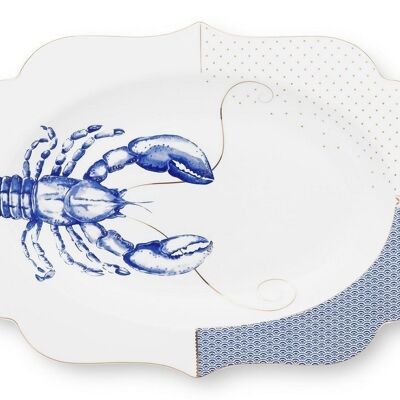 PIP - Royal Yerseke oval dish - 40x28,5cm