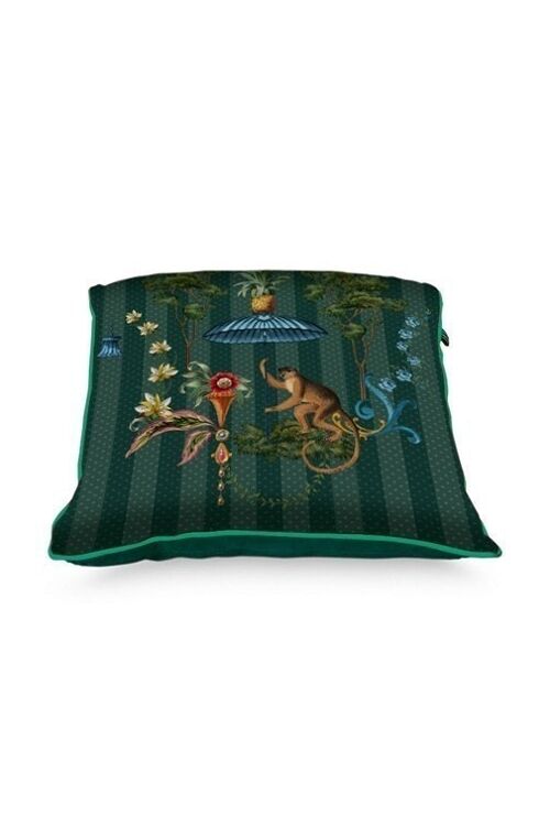 PIP - Coussin Singerie - Vert - 40x40cm