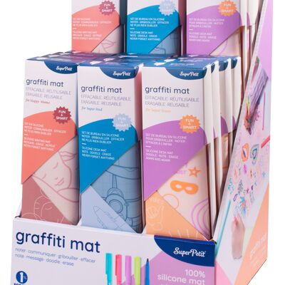 NEW GRAFFITY IMPLANTATION: smart and practical set for the family + erasable fine markers