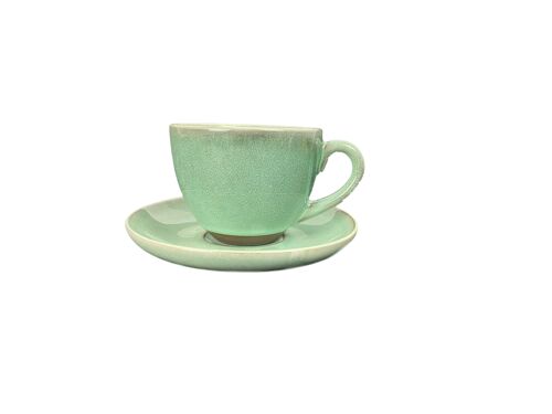 Gemeo Hamuza Verde cup and saucer 180ml